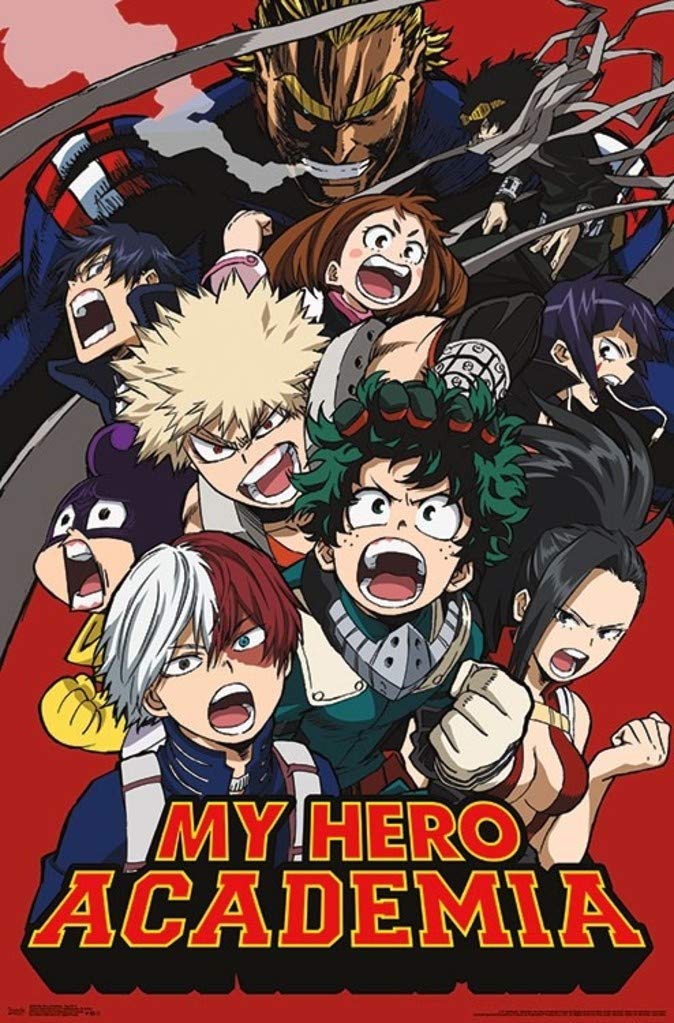 My Hero Academia poster, TakeMyView Studios